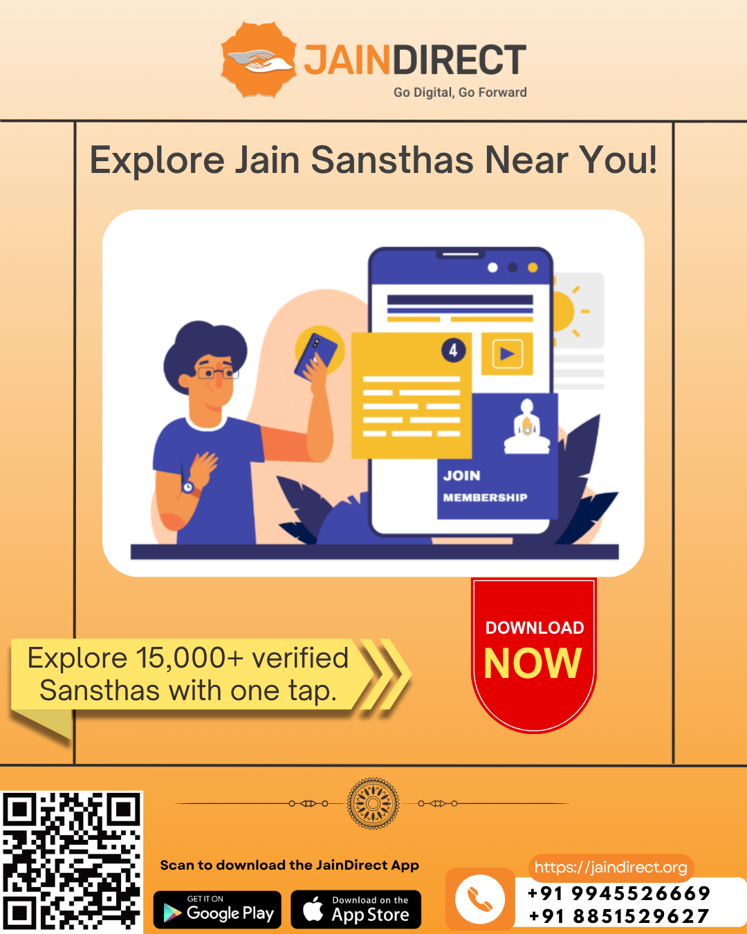 Jain Direct Social Media
